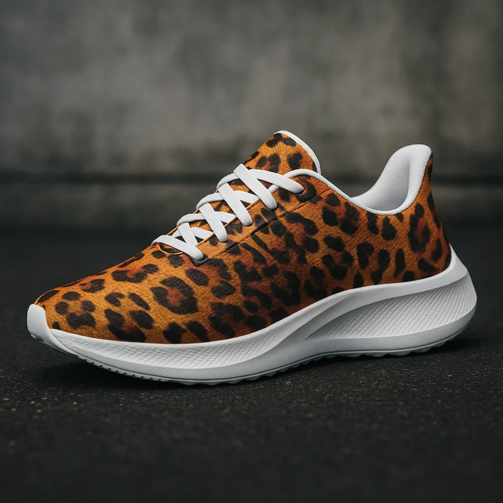 Leopard Fury Lightweight Sneakers – Fierce & Untamed Street Style