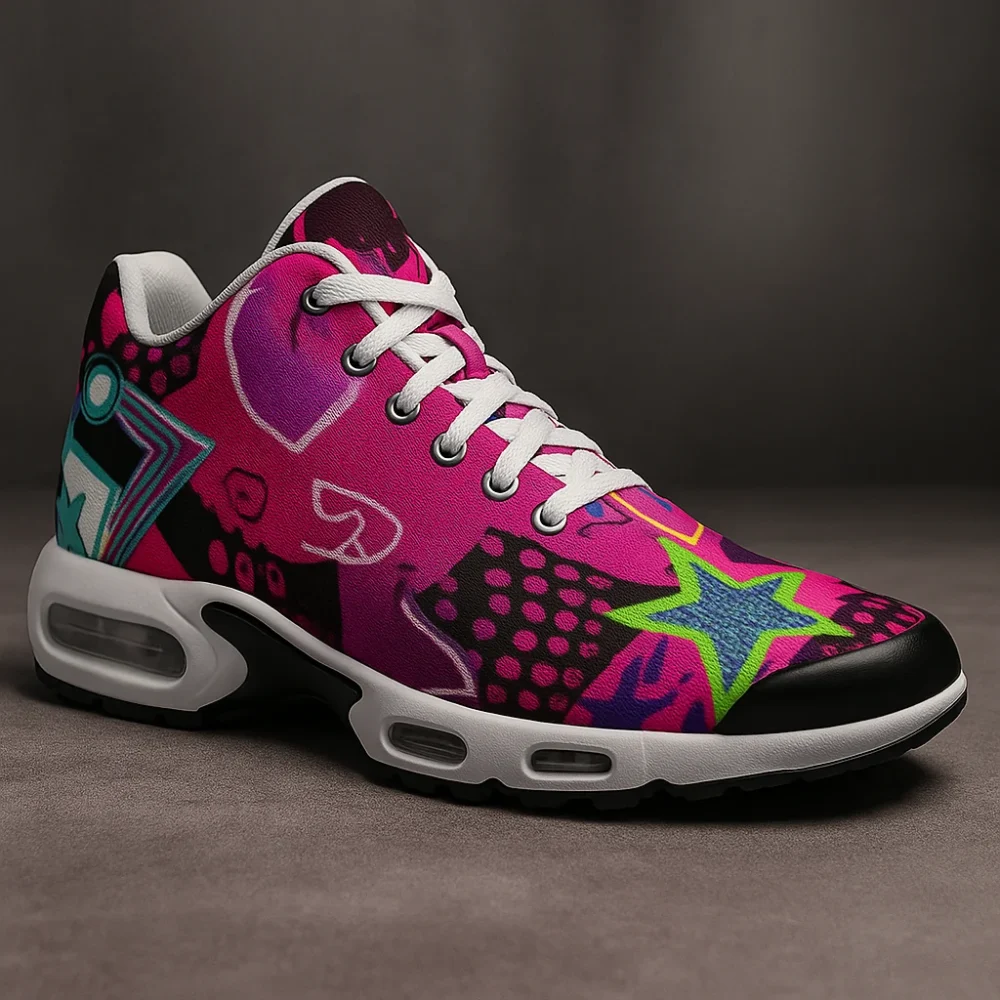 Neon Pulse Air Sneakers – Bright, Playful & Built to Stand Out